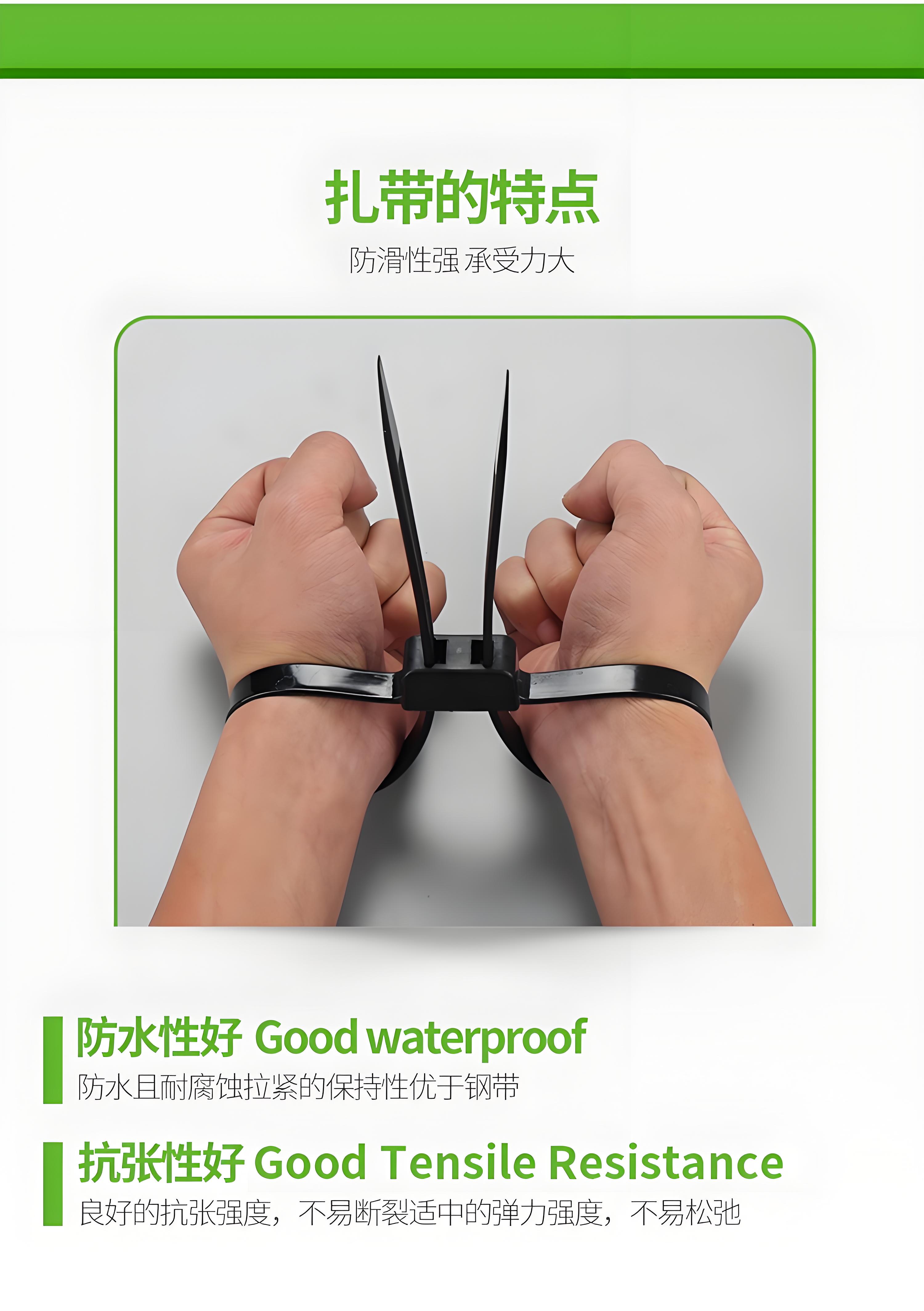 The Application of Nylon Cable Ties in Law Enforcement and Security